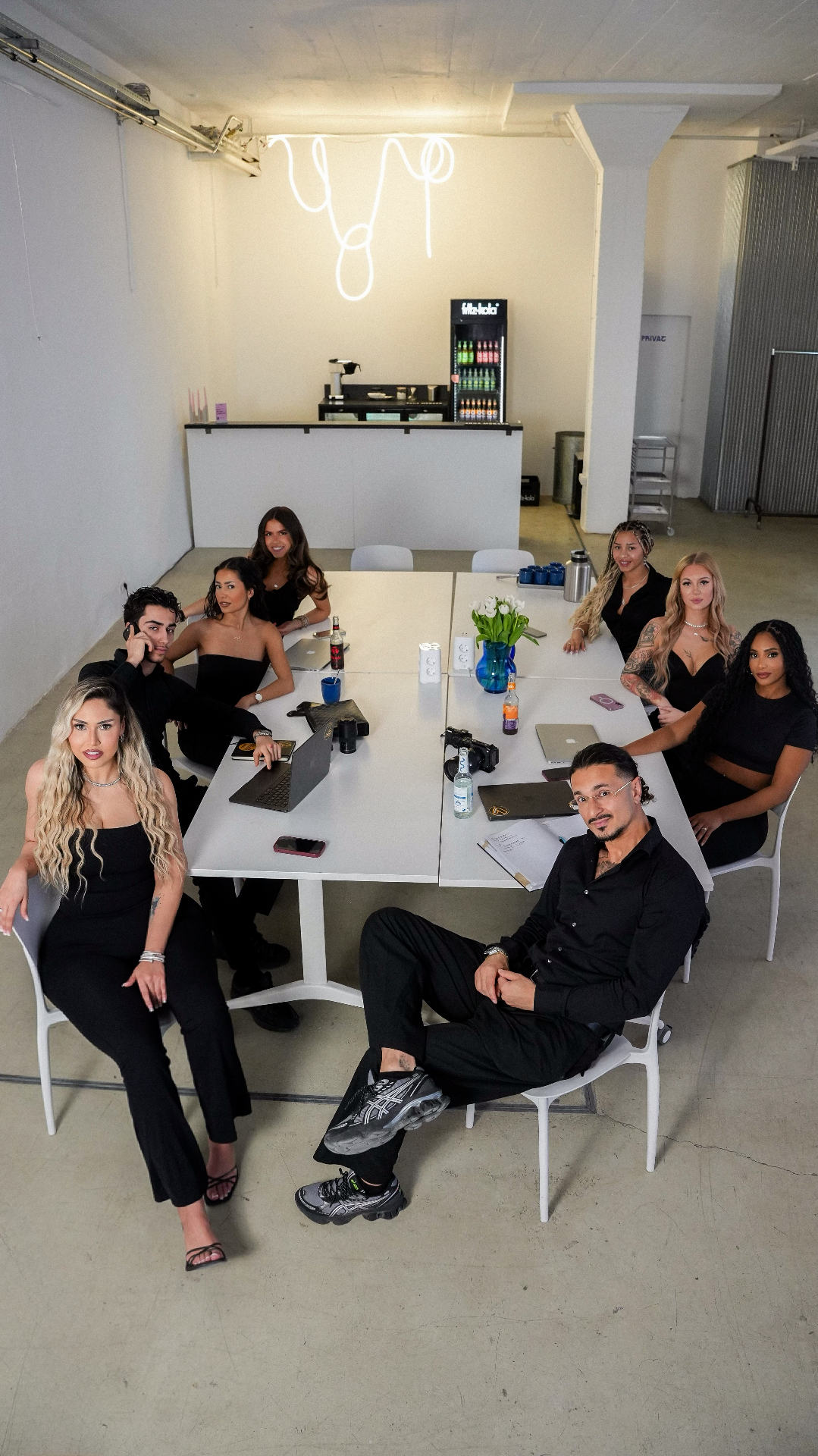 Das Detailverliebt Team bei der Arbeit